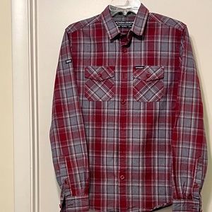 Mens Superdry flannel shirt.